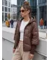 Дамско яке DSTREET TY5766 КАФЯВО