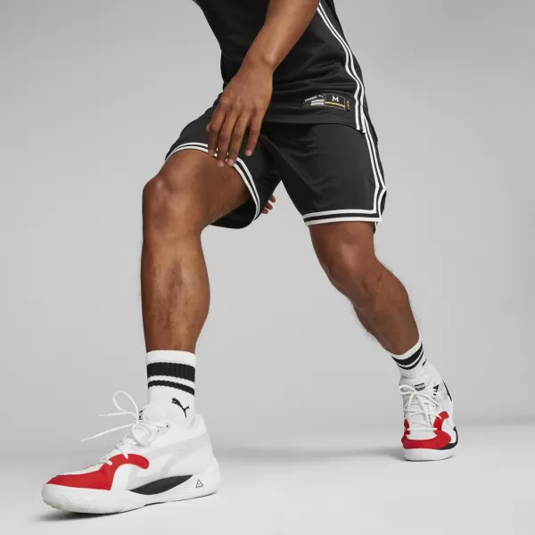  Мъжки шорти PUMA HOOPS TEAM GAME SHORT 676629-01 ПУМА ЧЕРНА 