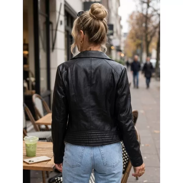  Дамско яке DSTREET TY5723 ЧЕРЕН 