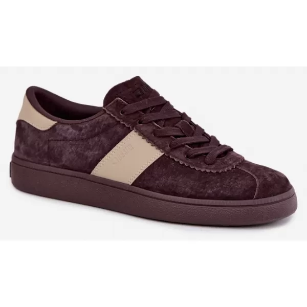 Дамски кецове BIG STAR SHOES UU274438 КАФЯВИ/БЕЖОВИ СЕНКИ 