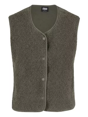 Дамски елек URBAN CLASSICS TB8011 БЛЕДА МАСЛИНА