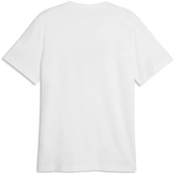  Мъжка тениска PUMA GRAPHICS TEE 69435502 БЯЛА ПУМА 