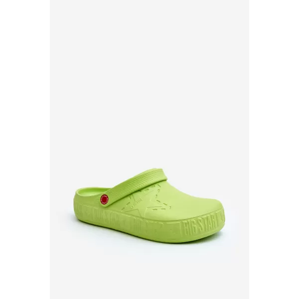  Мъжки чехли BIG STAR SHOES II175005 ЗЕЛЕНО 