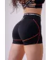 Дамски шорти NEBBIA OLYMPIA HIGH-WAIST 937 ЧЕРЕН