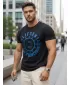 Мъжка тениска DSTREET RX5085 ЧЕРЕН
