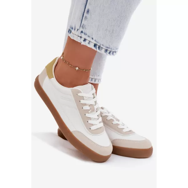  Дамски кецове BIG STAR SHOES TT274310 БЯЛО 