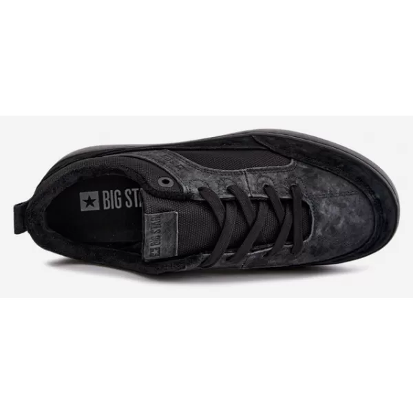  Мъжки кецове BIG STAR SHOES UU174118 ЧЕРЕН 