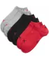 Чорапи PUMA UNISEX SNEAKER PLAIN 3P 93862401 ЧЕРНО/ЧЕРВЕНО