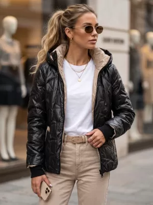 Дамско яке DSTREET TY5803 ЧЕРЕН
