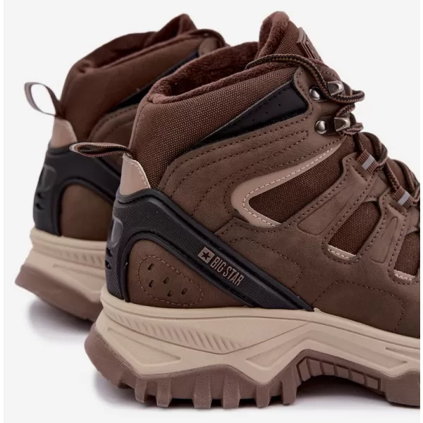  Мъжки обувки BIG STAR SHOES UU174316 КАФЯВИ/БЕЖОВИ СЕНКИ 