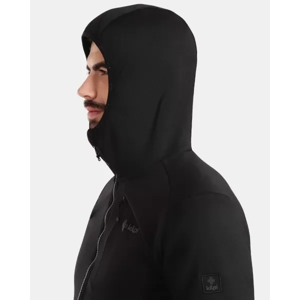  Мъжки поларен суичър KILPI SEVELEN-M 1M0202KI ЧЕРЕН 