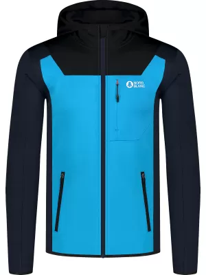 Мъжки суичър powerfleece NORDBLANC SPRAWL NBSFM8333 ЯРКО СИНЬО