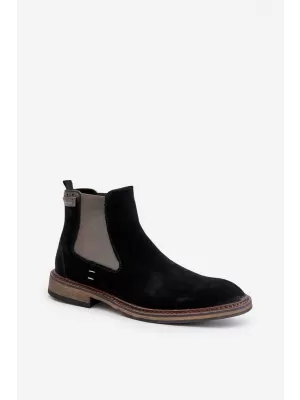 Мъжки обувки BIG STAR SHOES OO174154 ЧЕРЕН
