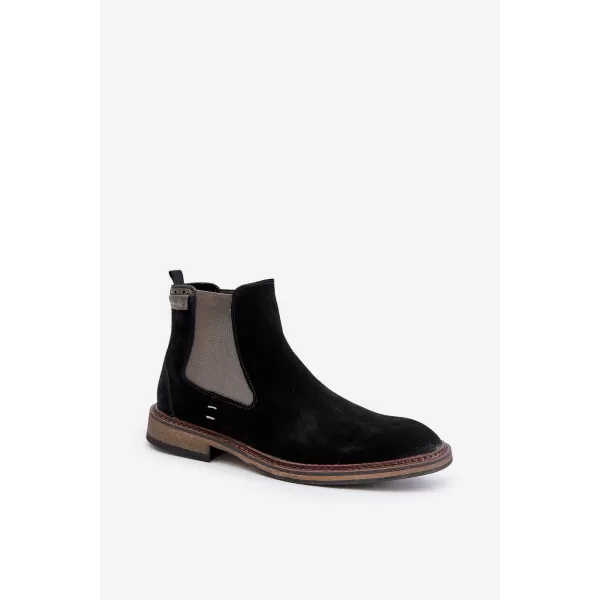  Мъжки обувки BIG STAR SHOES OO174154 ЧЕРЕН 