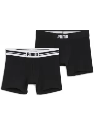 Мъжки боксерки PUMA MEN EVERYDAY PLACED LOGO BOXER 2P 93847601 ЧЕРЕН