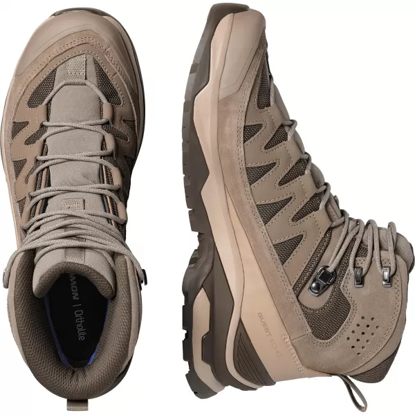  Мъжки обувки SALOMON QUEST ECHO GORE TEX L49146400 ОРЕХ/ДЕСЕРТЕН ТЕН/ЧЕРНА МАСЛИНА 