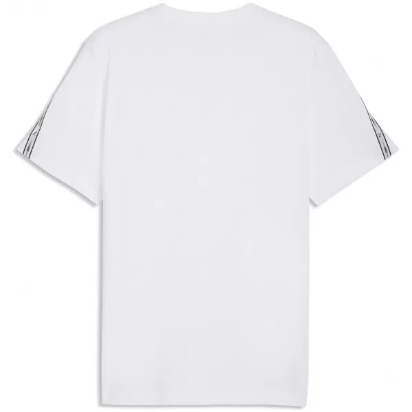  Мъжка тениска PUMA ESS TAPE TEE 69169302 БЯЛА ПУМА 