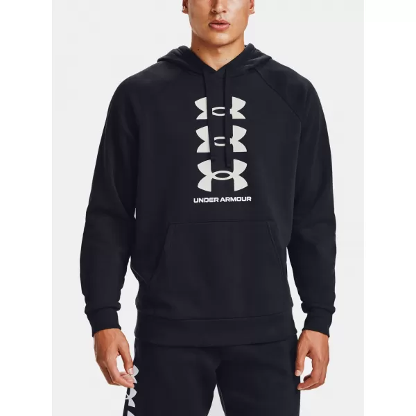  Мъжки суичър UNDER ARMOUR RIVAL FLC MULTILOGO HD 1357094-001 ЧЕРЕН 
