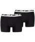 Мъжки боксерки PUMA MEN EVERYDAY MULTI LOGO BOXER 2P 93832501 ЧЕРЕН