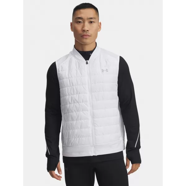  Мъжка жилетка UNDER ARMOUR LAUNCH INSULATED VEST 1380870-100 БЯЛО 