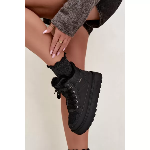  Дамски обувки BIG STAR SHOES UU274167 ЧЕРЕН 