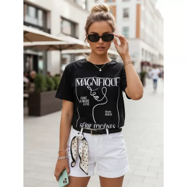  Дамска тениска DSTREET RY2502 ЧЕРЕН 