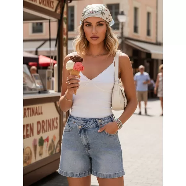  Дамски шорти DSTREET SY0519 СИНЬО 