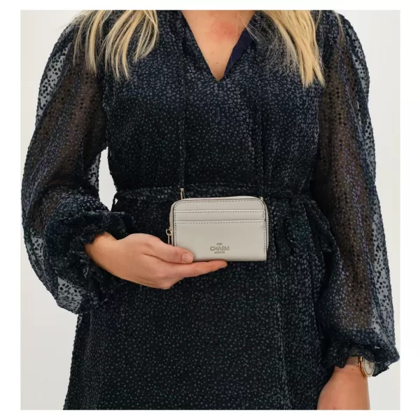  Портфейл CHARM LONDON CHL-21429079 СРЕБРО 
