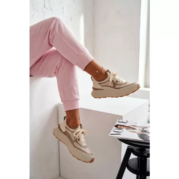  Дамски обувки BIG STAR SHOES TT274571 БЕЖОВО 