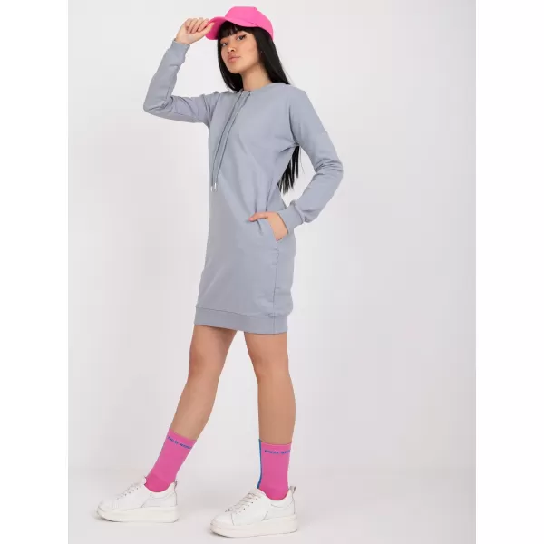  Рокля BASIC FEEL GOOD AP-SK-A-006.73 СИВО 