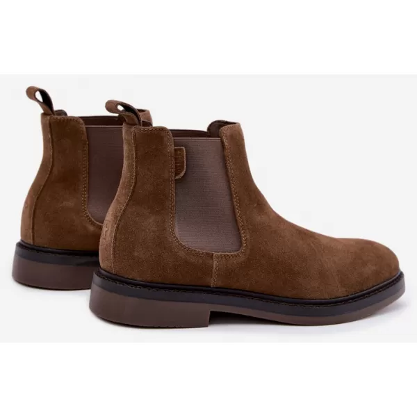  Мъжки обувки BIG STAR SHOES UU174277 КАФЯВИ/БЕЖОВИ СЕНКИ 