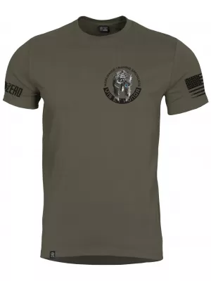 Мъжка тениска PENTAGON AGERON VIS ET HONOR K09012-VH ЗЕЛЕНО
