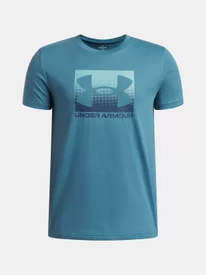 Момчешка тениска UNDER ARMOUR UA B BOXED SPORTS UPDATE SS 1388672-466 СИНЬО