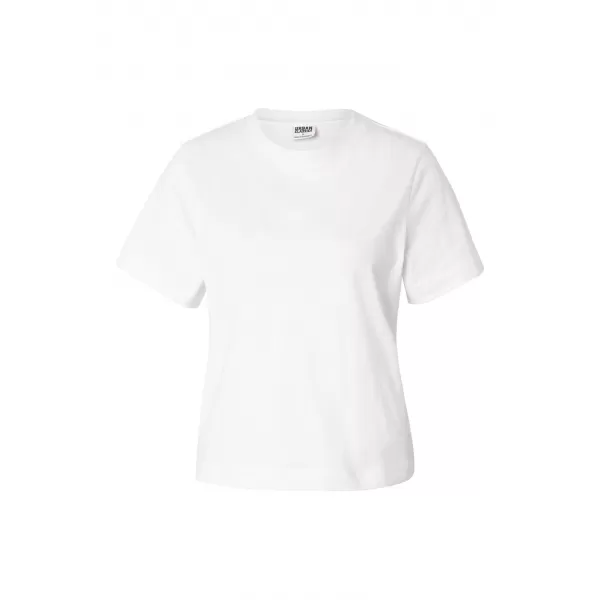  Дамска тениска URBAN CLASSICS TB8574-00220 БЯЛО 