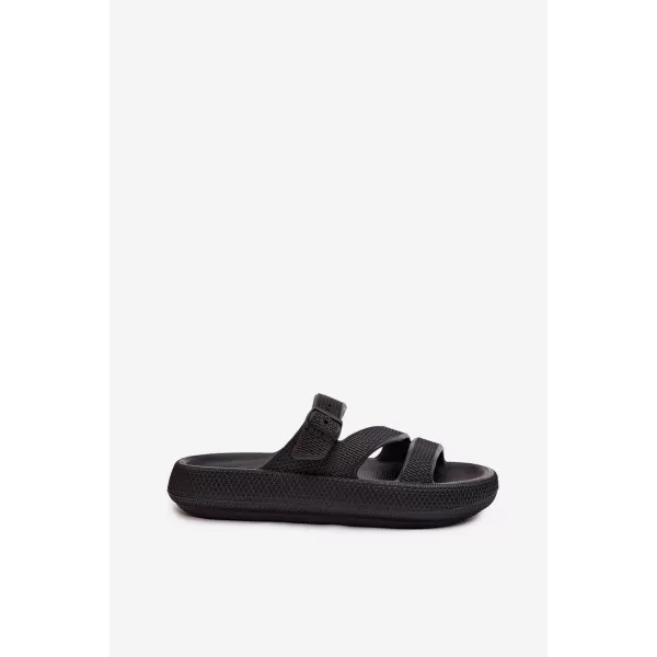  Дамски чехли BIG STAR SHOES TT274A037 ЧЕРЕН 