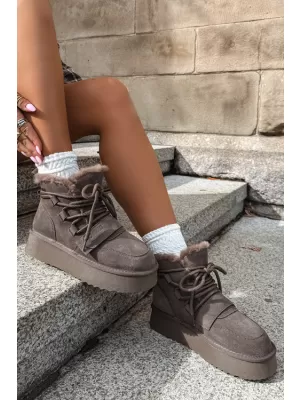 Дамски обувки BIG STAR SHOES UU274315 КАФЯВИ/БЕЖОВИ СЕНКИ