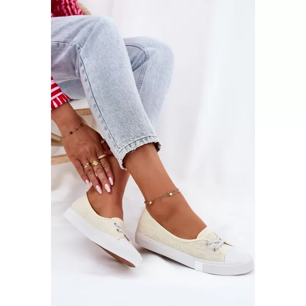  Дамски кецове LEE COOPER LCW-25-31-3445L БЕЖОВО 