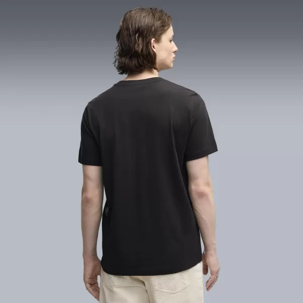  Мъжка тениска PUMA GRAPHICS TEE 69435501 ЧЕРНА ПУМА 