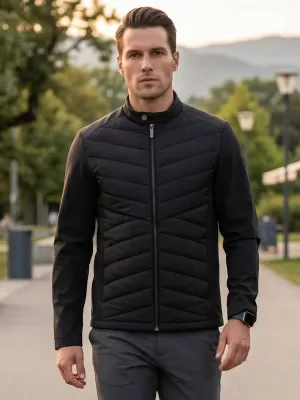 Мъжко хибридно яке MALFINI PREMIUM CROSS 555 ЧЕРЕН