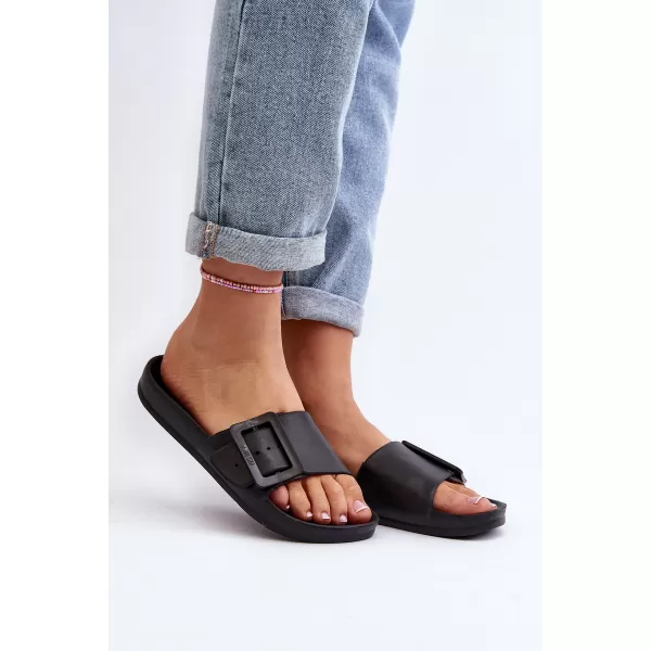  Дамски чехли BIG STAR SHOES FF274A389 ЧЕРЕН 