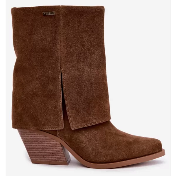  Дамски обувки BIG STAR SHOES UU274114 КАФЯВИ/БЕЖОВИ СЕНКИ 