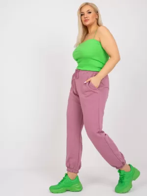 Дамски спортен панталон BASIC FEEL GOOD RV-DR-6331.86 ТЪМНО РОЗОВО