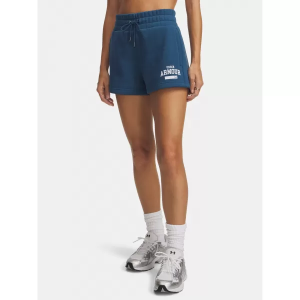  Дамски шорти UNDER ARMOUR ICON FLC NOV SHORT 6010982-498 СИНЬО 