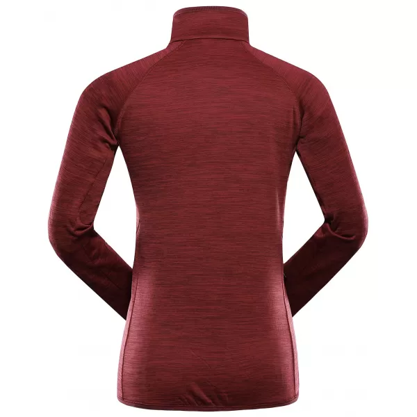  Дамски бързосъхнещ суичър ALPINE PRO ONNECA 4 РОДОДЕНДРОН 