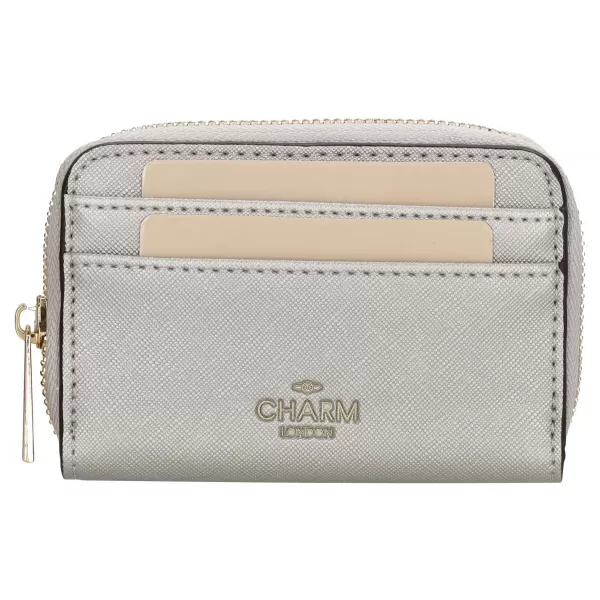  Портфейл CHARM LONDON CHL-21429079 СРЕБРО 