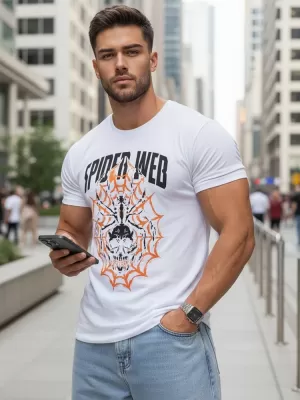 Мъжка тениска DSTREET RX5263 БЯЛО