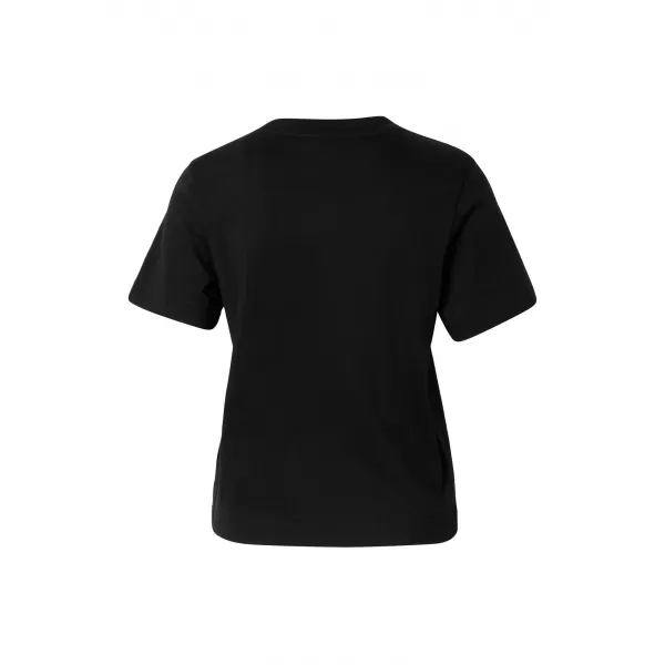  Дамска тениска URBAN CLASSICS TB8574-00007 ЧЕРЕН 