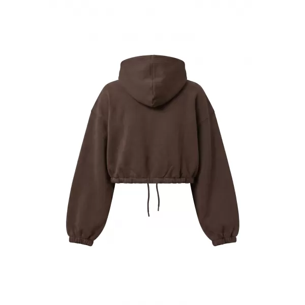  Дамски суичър URBAN CLASSICS TB8635-14274 ШОКОЛАДОВО КАФЯВО 