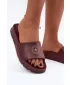 Дамски чехли BIG STAR SHOES UU274075 НЮАНСИ НА КАФЯВО И БЕЖОВО
