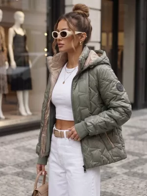 Дамско яке DSTREET TY5778 ЗЕЛЕНО